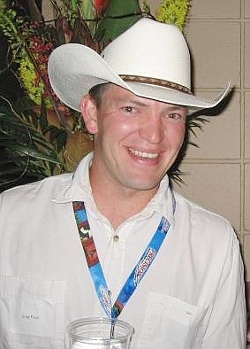 Greg Price in a cowboy hat